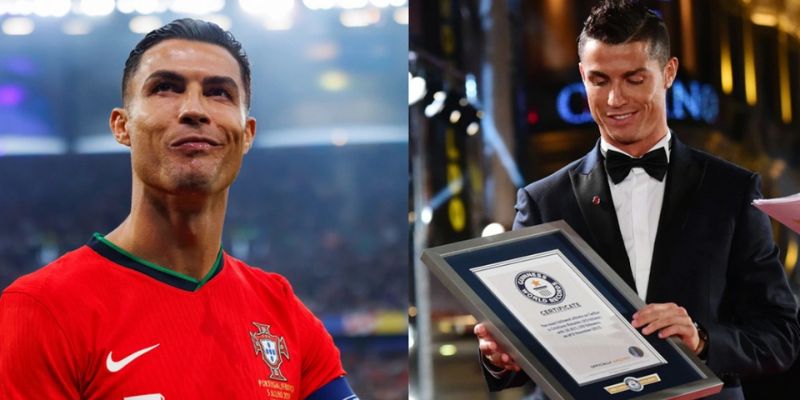 Ronaldo cũng là kỷ lục gia ghi bàn tại các giải đấu mà anh tham gia
