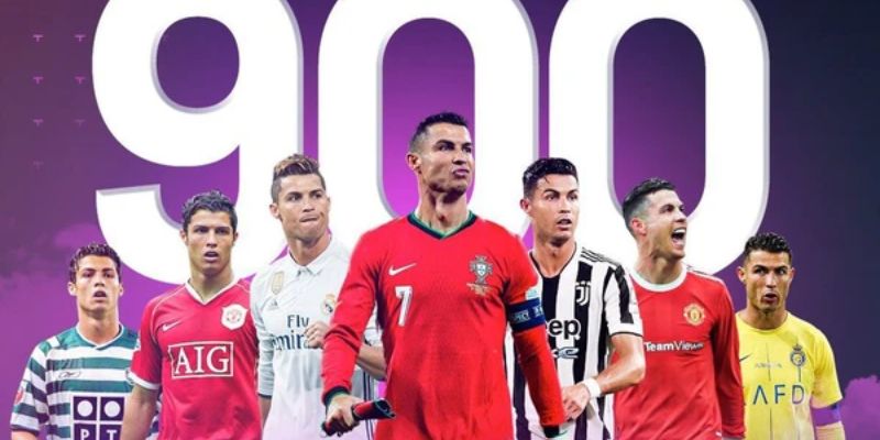 Tính đến nay, Ronaldo đã ghi được hơn 900 bàn thắng trong suốt sự nghiệp của mình
